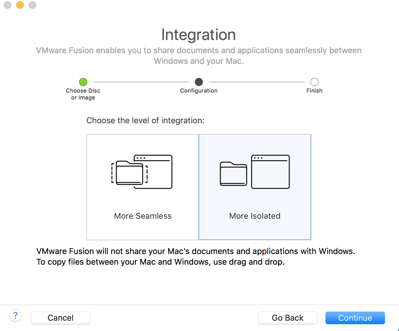 vmware fusion 11 copy paste not working mac